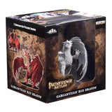 Pathfinder Battles Gargantuan Red Dragon Miniature - Dracolich Gaming