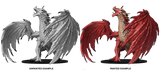 Pathfinder Battles Gargantuan Red Dragon Miniature - Dracolich Gaming