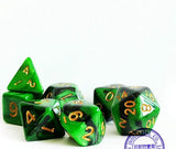 Gemini Marsh Mini Poly RPG Dice Set