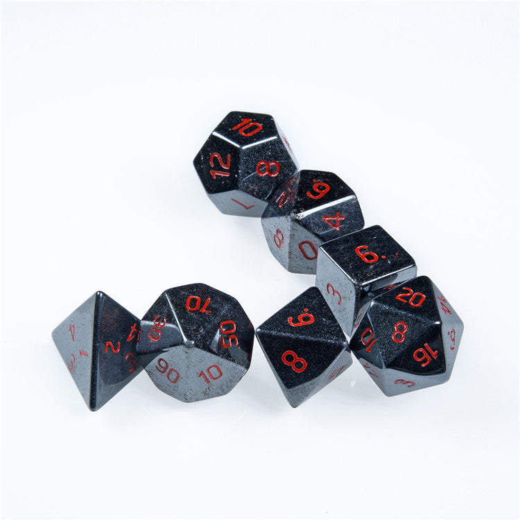 Hematite dice clearance