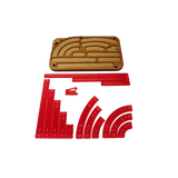 Acrylic Space Fighter Manouver Tray - Dracolich Gaming