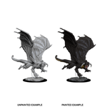 Nolzur's Marvelous Miniatures Young Black Dragon - Dracolich Gaming