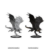 Nolzur's Marvelous Miniatures Young Black Dragon - Dracolich Gaming
