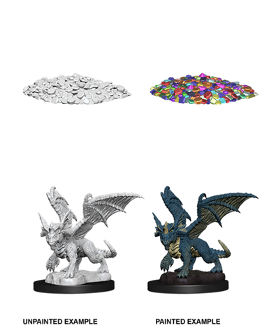 [PRE-ORDER] Nolzur's Marvelous Miniatures Blue Dragon Wyrmling - Dracolich Gaming