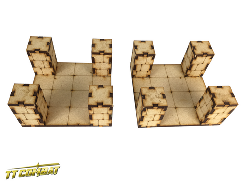 TT Combat Terrain Fantasy RPG Dungeon Crossroad Sections - Dracolich Gaming