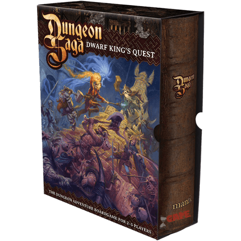 Dungeon Saga: The Dwarf King's Quest w/ Exclusive Legendary Mortibris Necromancer Figure - Dracolich Gaming