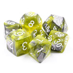 Green Flow RPG Dice Set