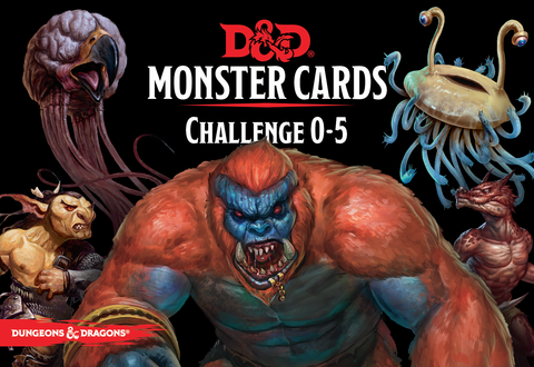Dungeons & Dragons Monster Cards CR 0-5 - From Gale Force 9! - Dracolich Gaming
