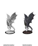 Nolzur's Marvelous Miniatures Young Silver Dragon