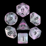 Iridescent Ro Chrome RPG Dice Set