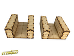 TT Combat Terrain Fantasy RPG Dungeon Straight Sections - Dracolich Gaming