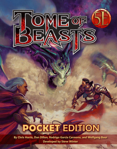 Tome of Beasts Pocket Edition for Dungeons & Dragons 5th Edition